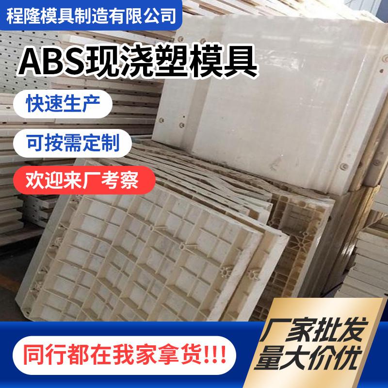 防撞墙模具abs塑钢建筑隧道桥梁涵洞水沟挡墙塑料模板模具