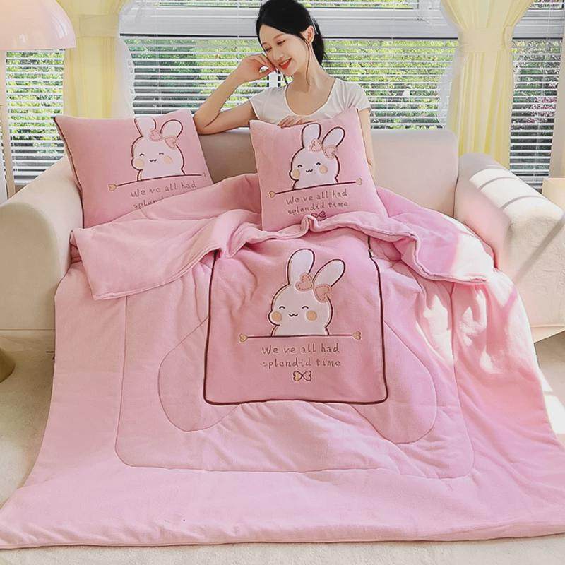 双面加厚保暖抱枕被子两用汽车上靠垫办公室午休枕头二一,居家布艺,抱枕被,淘宝优惠券,粉丝福利购,淘宝优惠卷