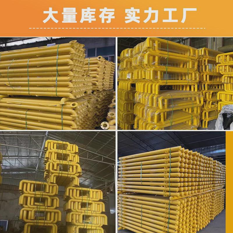 u型钢管挡车器车位防撞护栏车位限位器停车防撞器地挡m型挡杆