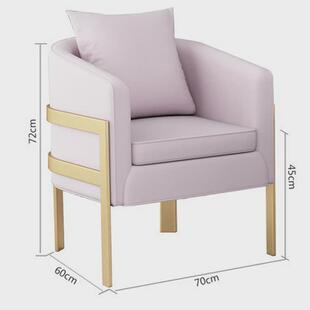 简约椅洽谈懒人沙发卡座沙发休闲桌两阳台卧室单人沙发椅工作室客