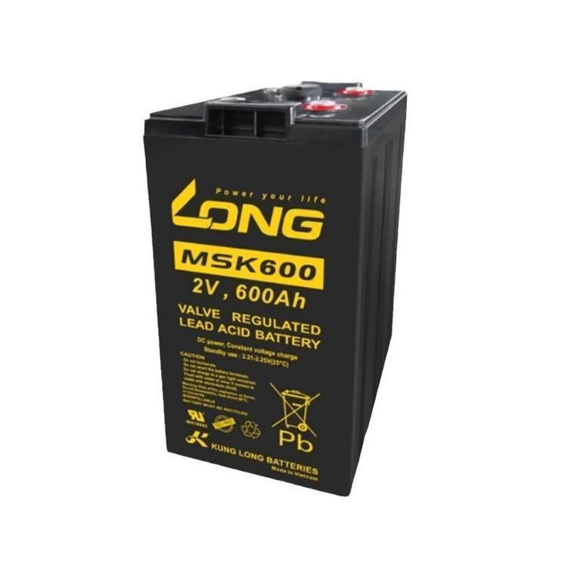 LONG广隆蓄电池MSK600A2V600AH变电站核电站储能电池
