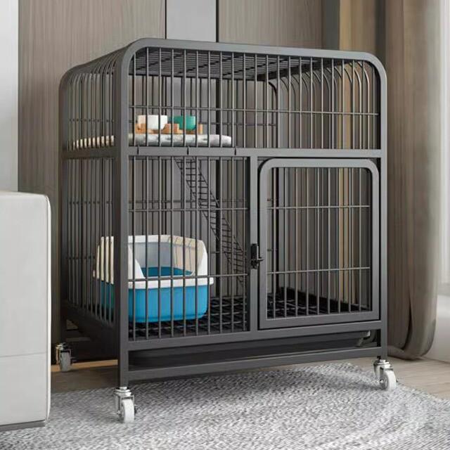 猫笼子舍笼子双层自由空间猫咪笼子家用猫别墅室内猫猫窝猫屋