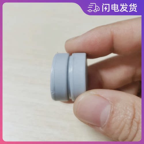 鱼缸对吸圆形磁铁  高性能强磁包胶防水防锈磁块 D22mm钕铁硼永磁