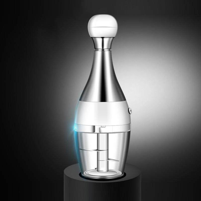 304不锈钢料理机多功能手动绞肉器家用厨房搅蒜器宝宝辅食搅碎器