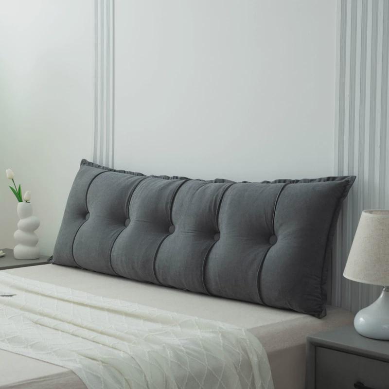 床头靠垫床上靠枕大靠背腰宿舍垫背榻榻米软包靠垫护腰卧室可拆洗