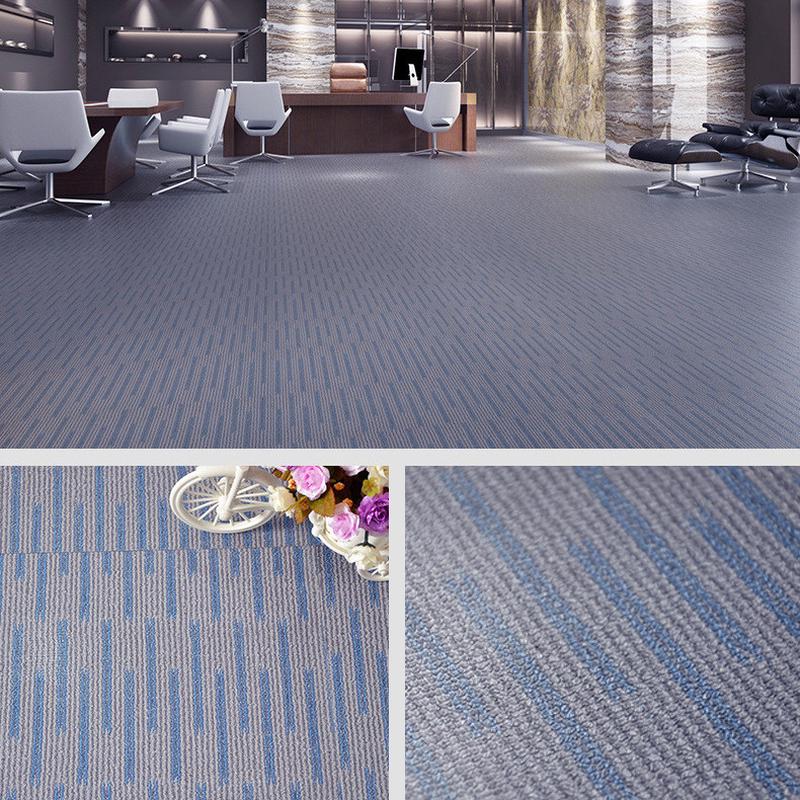 地毯批发地板胶加厚地板革地毯纹石纹防火地板胶阻燃b1级橡胶