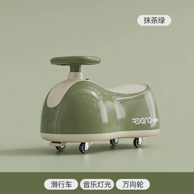 新款多功能儿童挖掘机花生扭扭车溜溜车防侧翻1-3岁宝宝音乐摇马