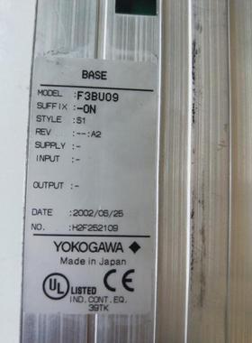 议价拆机正品 横河 F3BU09-0N F3BU09-ON 实物拍摄 现货包好