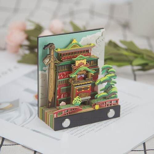 货源3d立体多功能笔筒电吉他乐器便签纸便签新奇特桌面摆件