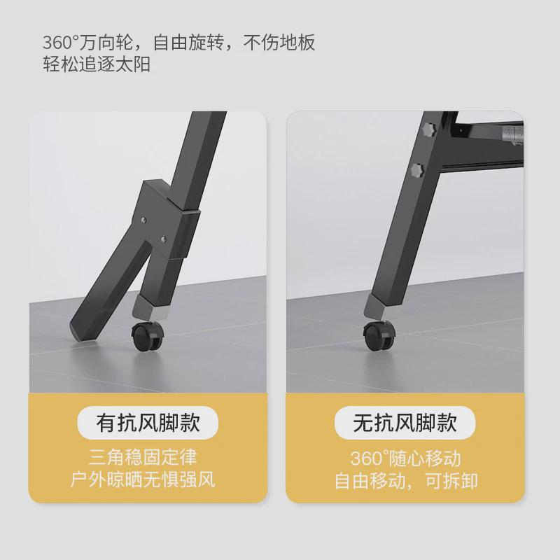 厂家定制带滚轮晾衣架金属落地式可横向伸缩晒被子阳台简约晾衣架