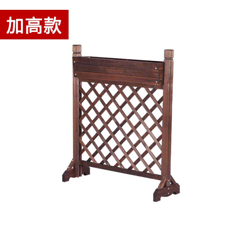 栅栏餐厅隔断室外庭院花箱花槽花盆架阳台护栏装饰户外围栏防腐木