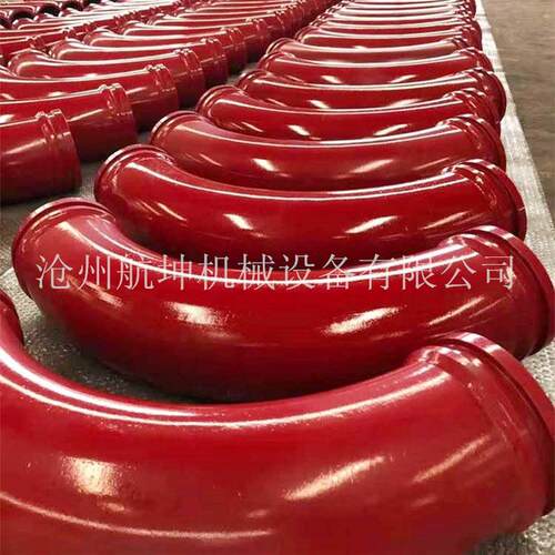 热销混凝土砼直管泵管 125高压地泵管 双层6万dn80*1000泵铸钢异