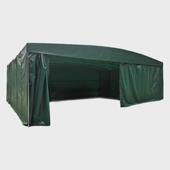 伸缩推拉雨棚大排档帐篷遮阳停车棚活动仓库挡雨棚雨棚移动大型