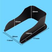 门铃防雨罩指纹机室外外壳门禁开关金属防溅盒防尘防晒保护罩