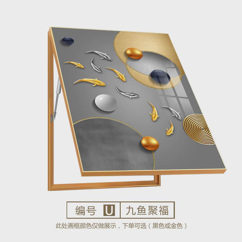电表箱装饰画竖款现代简约弱电箱电配电箱空开箱盒子餐厅遮挡挂画