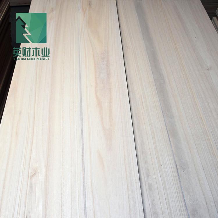 桐木直拼板35mm实木板材桌面护墙板衣柜隔板原木家具实木大板