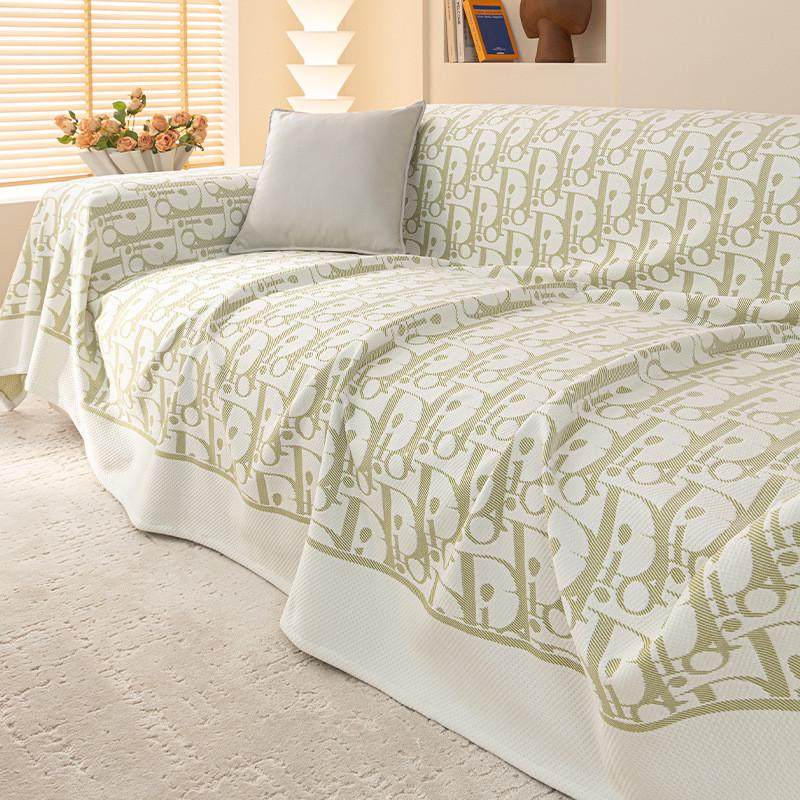 新款夏季清爽一片式冰凉感沙发巾防滑冰丝防尘沙发坐垫靠背盖布巾,居家布艺,沙发垫,淘宝优惠券,粉丝福利购,淘宝优惠卷