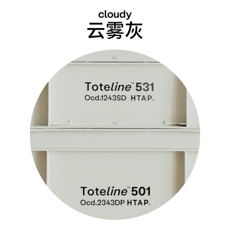多功能收纳箱组合工业风户外车载客厅加厚塑料htap移动柜包邮