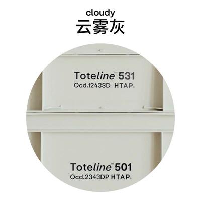 多功能收纳箱组合工业风户外车载客厅加厚塑料htap移动柜包邮