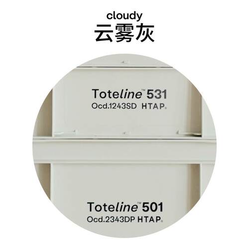 多功能收纳箱组合工业风户外车载客厅加厚塑料htap移动柜包邮
