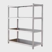 不锈钢商用厨房货物设备饭店酒店厨具置物架钣金加工多层加厚架