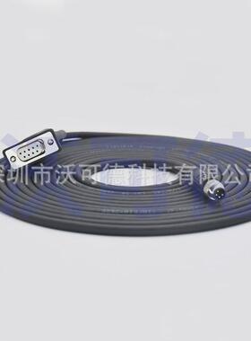国产代用串口耐视dm200ccb-m8x4-05db9转m84针康连接线