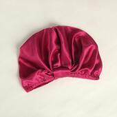 瑜悦新品 透气不闷热睡帽女士 上架真桑蚕丝舒适浴帽吸湿清凉法式