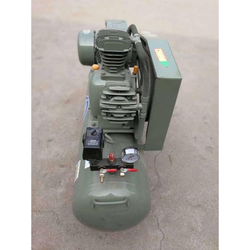 南活塞式w-0.36/8单相鹰铜空压机3kw气泵空气压缩机35001号80kg