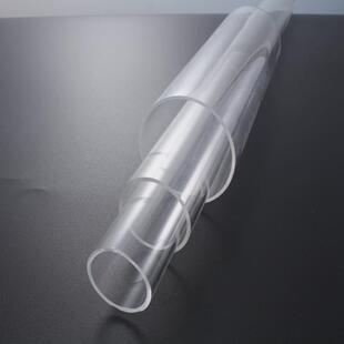 现货透明亚克力管零切封底有机玻璃管5mm厚度亚克力管批发