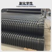 hdpe克拉管式 管道排水管地埋石化大口径管道增强钢带市政管排污管