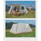 人多人防雨帐篷 帐篷户外全自动二室一厅野营双层加厚铝杆4