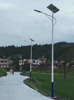 市政工程阴雨天不断电带杆6米8米新农村太阳能路灯led太阳能路灯