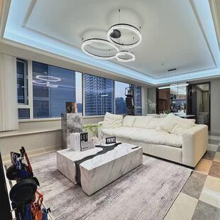 客厅灯主灯轻奢卧室吊灯餐厅灯具现代简约大气设计师款高级感网红