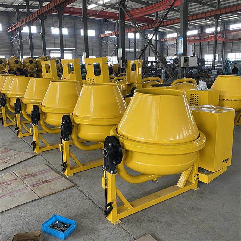 350型柴油搅拌机立式滚筒升降两轮小型移动自动上料混凝土搅拌机