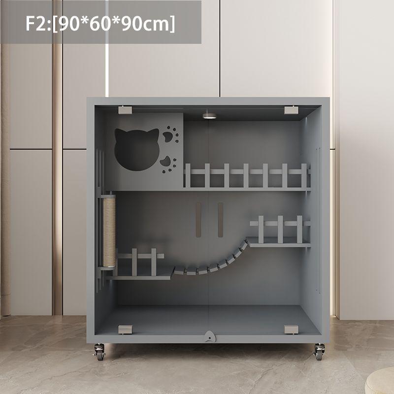 猫用品猫笼木质猫别墅超大猫柜猫宠物猫舍家用室内猫屋子房子柜子