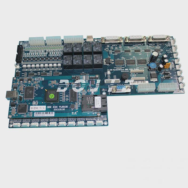 卡润龙润平板uv打印机主板五代dx5七代dx7双喷头主板新添v1.83.02
