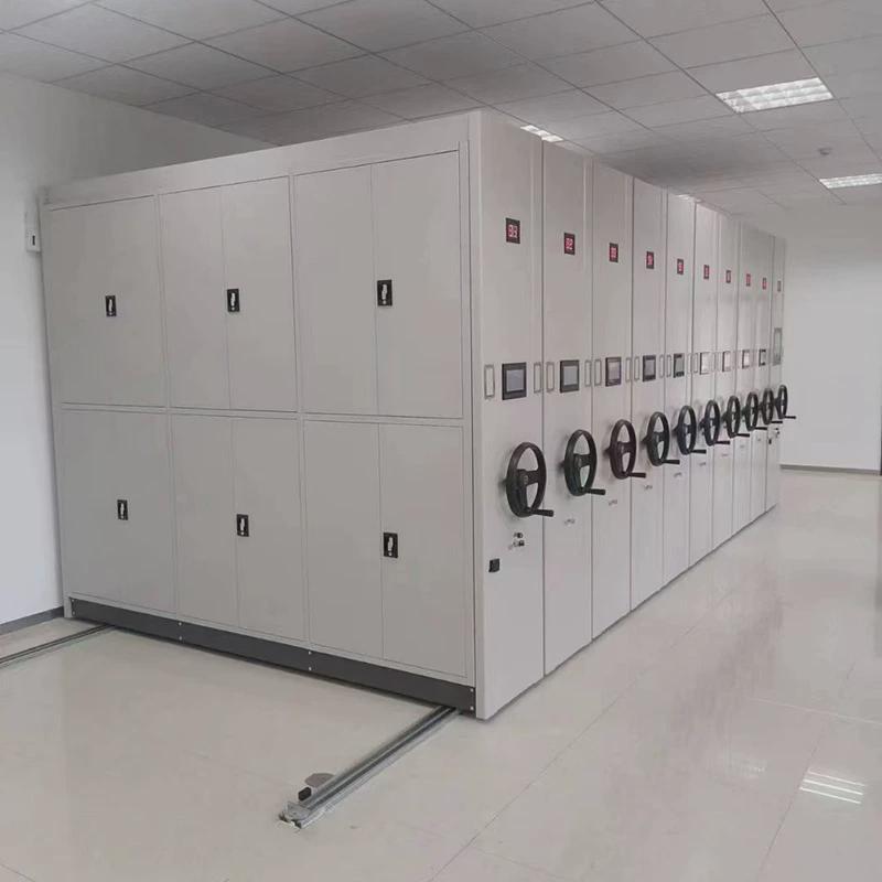 智能密集架档案室电动手摇轨道办公资料钢制密集柜办公档案柜资料