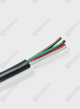 硅胶牌厂供电源线h05ss-f4*1.0mm黑色胜多芯护套线耐高温200度