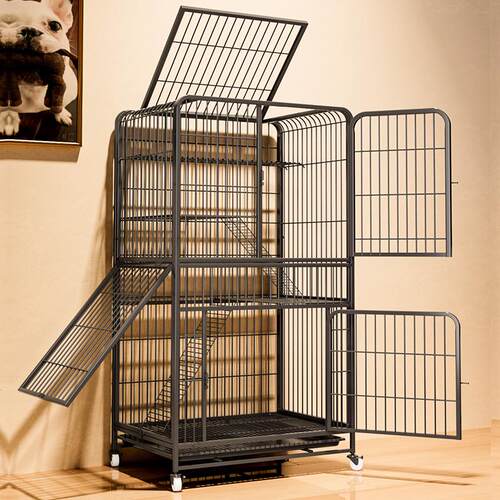 猫笼子家用室内猫别墅清仓超大三层双层空笼猫舍小型猫咪猫窝