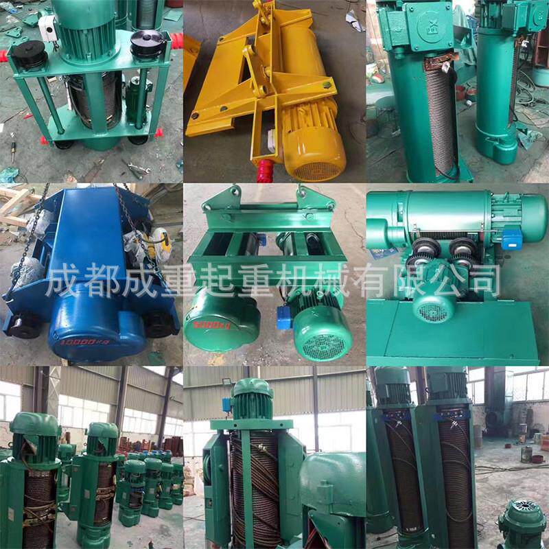 热销起重起重葫芦厂家直供固定式工业用葫芦批发双速起重机电动葫