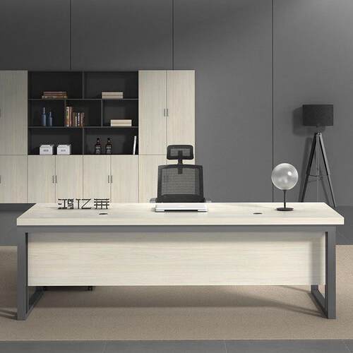 老板桌办公家具简约现代总裁桌时尚经理柜办公桌主管椅组合