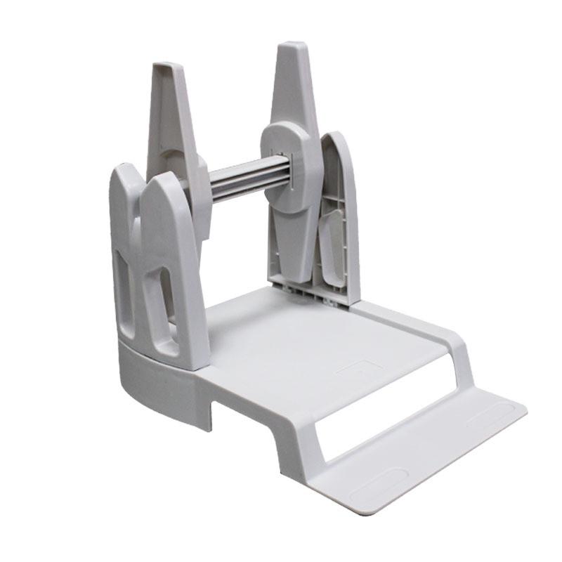 热销SC通用型桌面标签打印机器支架可装大卷不干胶条码纸外置支架