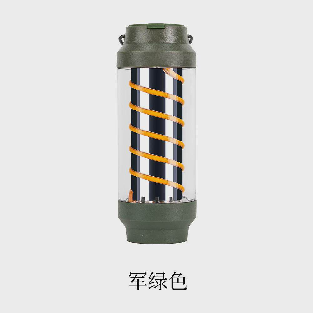 户外露营野营气泵灯防水照明多功能便携式螺旋灯支架帐篷氛围挂灯