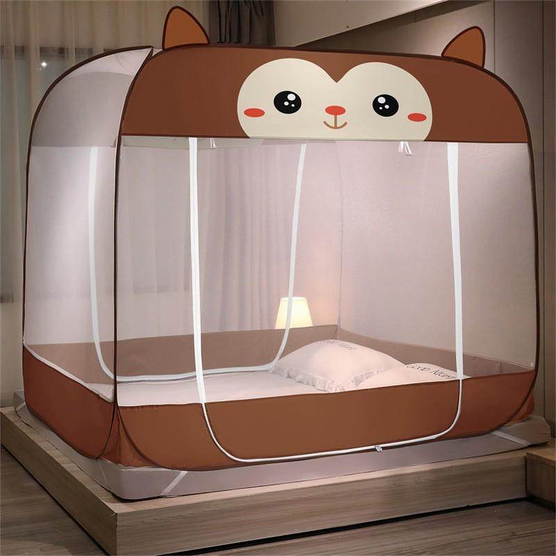 a6l2024新款蒙古包钢丝蚊帐可折叠家用大顶单双门1.8加密全,床上用品,蚊帐,淘宝优惠券,粉丝福利购,淘宝优惠卷