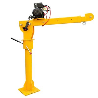 赵氏起重车载吊运机手动电动两用车载小吊机带液压款随车吊