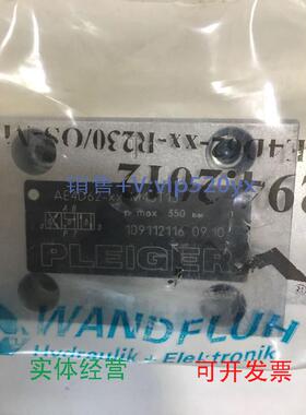 现货供应WANDFLUHPLEIGERAE4D62-XX-M45T13PLEIGER294.2012