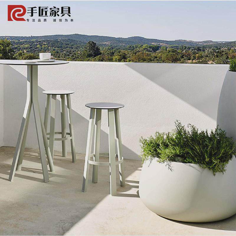 户外样板房组合落地式景观摆件玻璃钢花盆酒店写字楼种植盆大口径