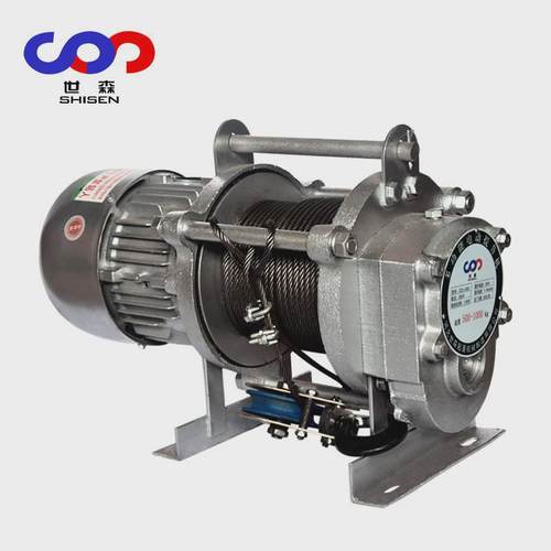 380v快速电动提升机1吨-2000kg家用小提升机220v建筑吊机