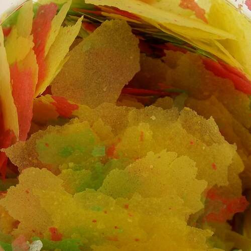 丰年虾饲料薄片幼鱼开口小型鱼食鱼饲料灯科孔雀泥鳅虾苗1公斤