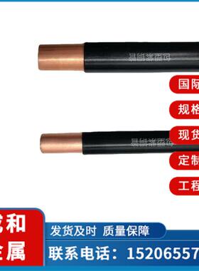 厂家供应tp2包塑铜管黑色包塑紫铜方管导电导热pvc紫铜管8*1